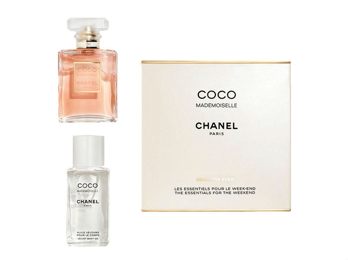 Pakiranje sadrži Eau de Parfum i ulje Velvet Body Oil