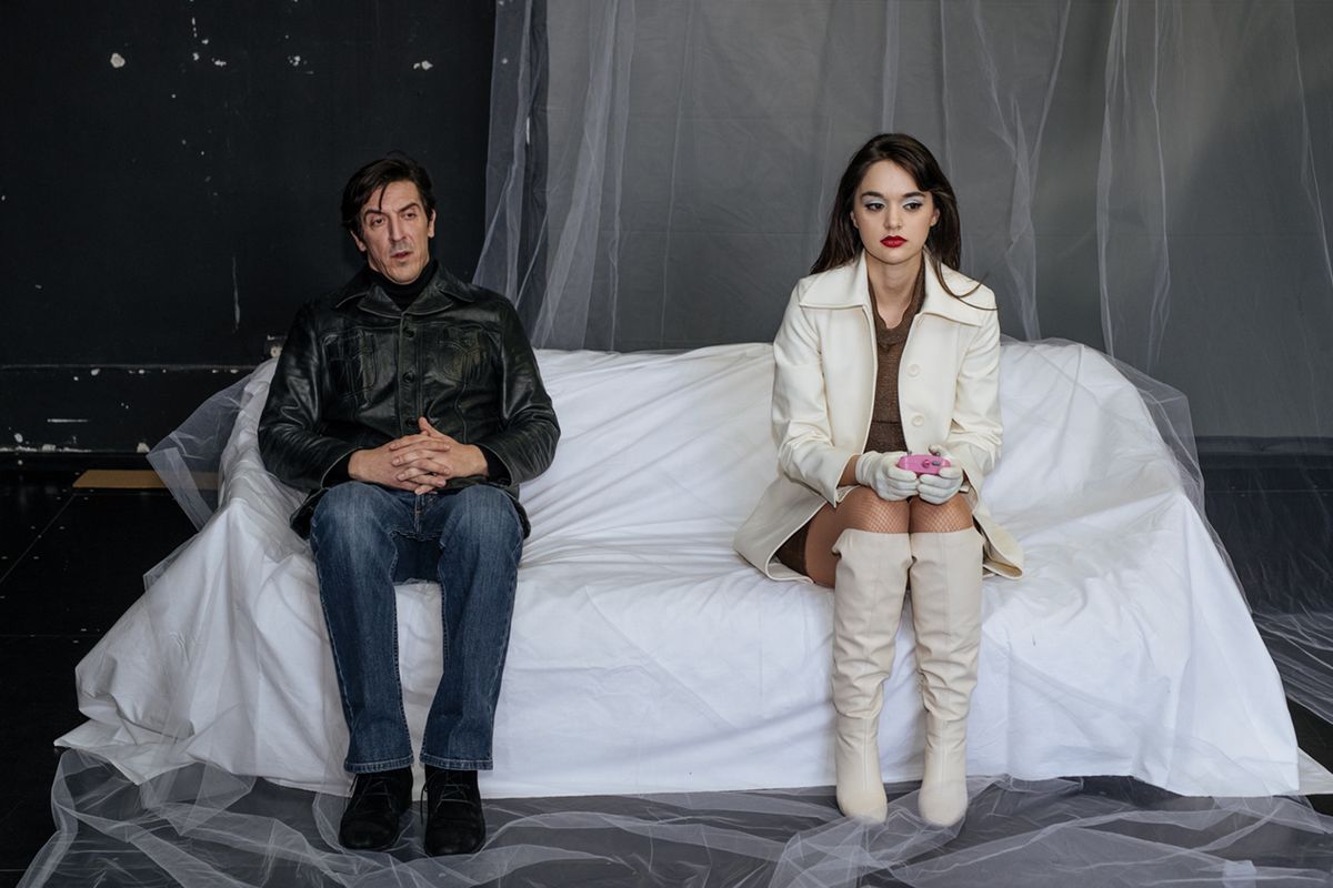 Scena iz predstave 'Zagrepčanka'