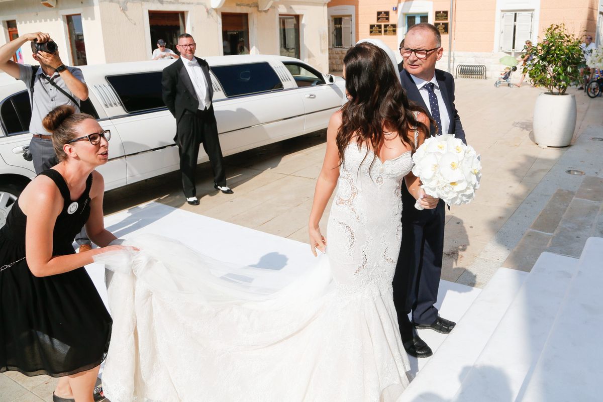 Domagoj i Ivana Vida vjenčali su se u Umagu 2017. godine - 1