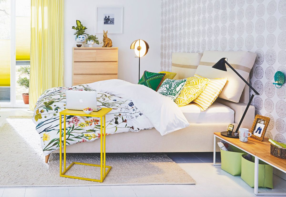 Lijepe posteljine u spavaćim sobama