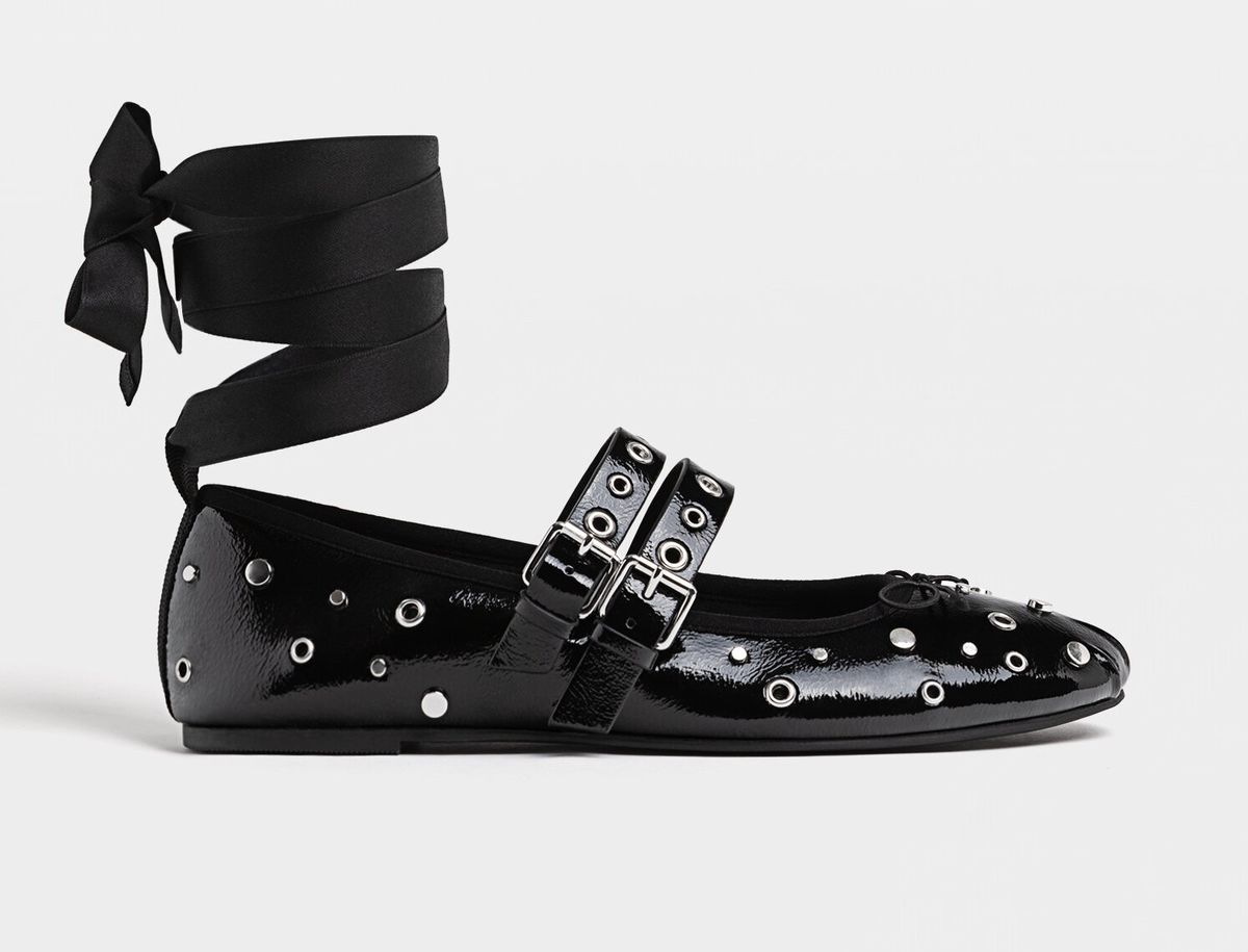 Stradivariusova kopija balerinki s potpisom Miu Miu