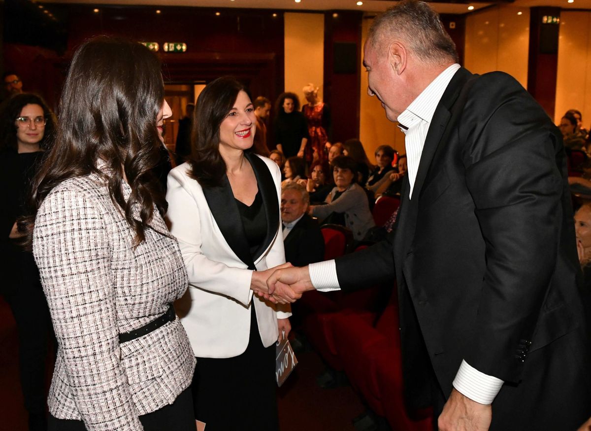 Sanja Musić Milanović na predstavi 'Princeza Ksenija od Crne Gore' u Crnogorskom narodnom pozorištu - 4