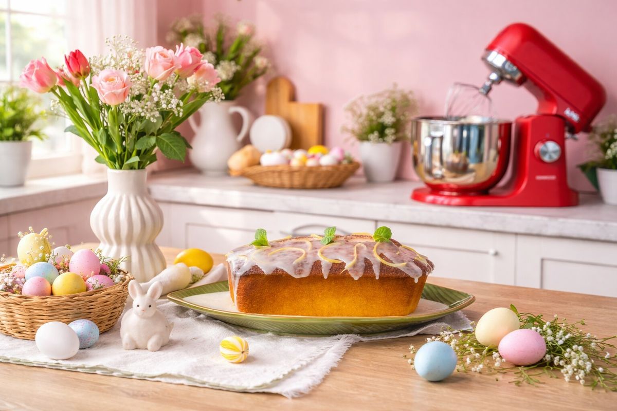 Elegantni limun kolač unosi pravi proljetni ugođaj na vaš uskrsni stol