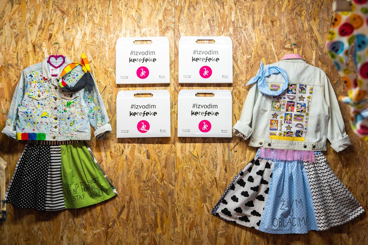 Melita na Zagreb Design Weeku izlaže suknje, trake za kosu i redizajnirane traper-jakne