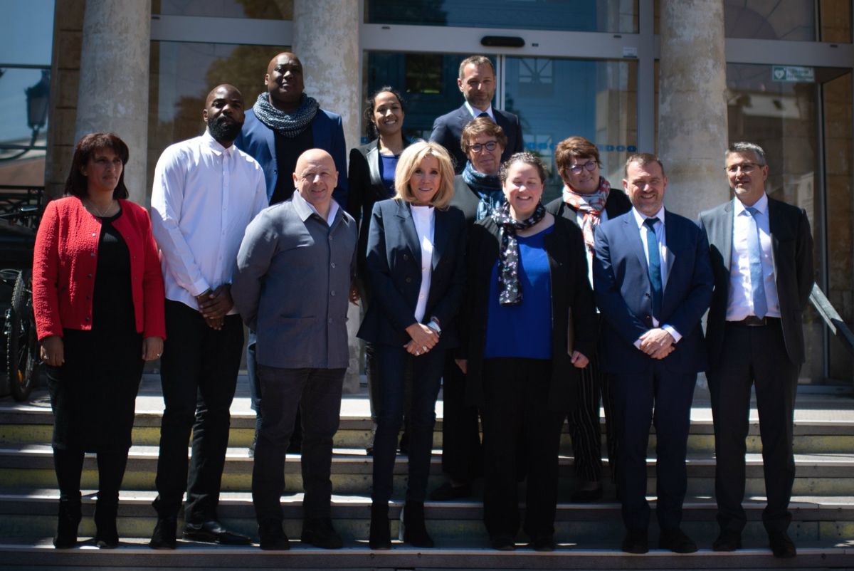 Brigitte je na sastanku predstavila svoj novi projekt