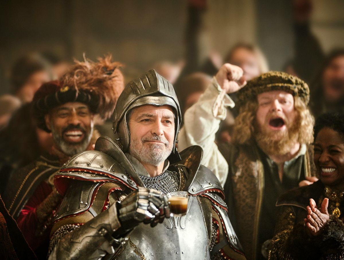 George Clooney na snimanju reklame za Nespresso - 4