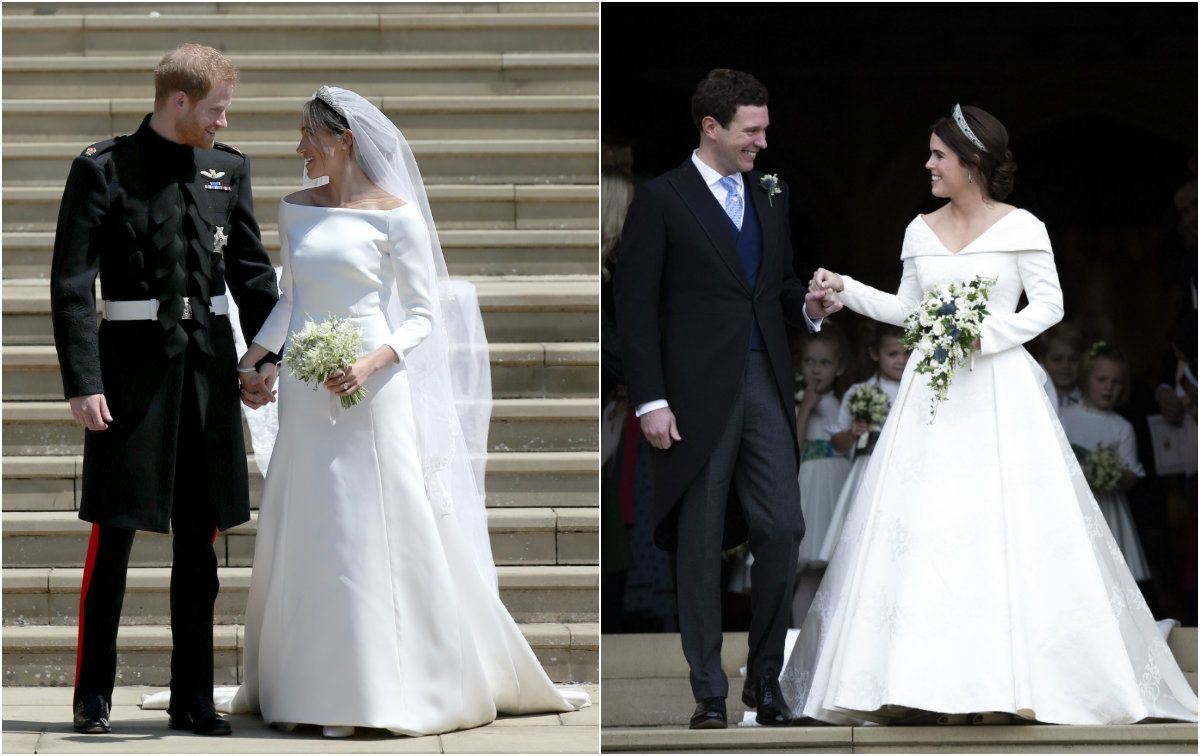 Vojvotkinja od Sussexa i princeza Eugenie u svojim vjenčanicama