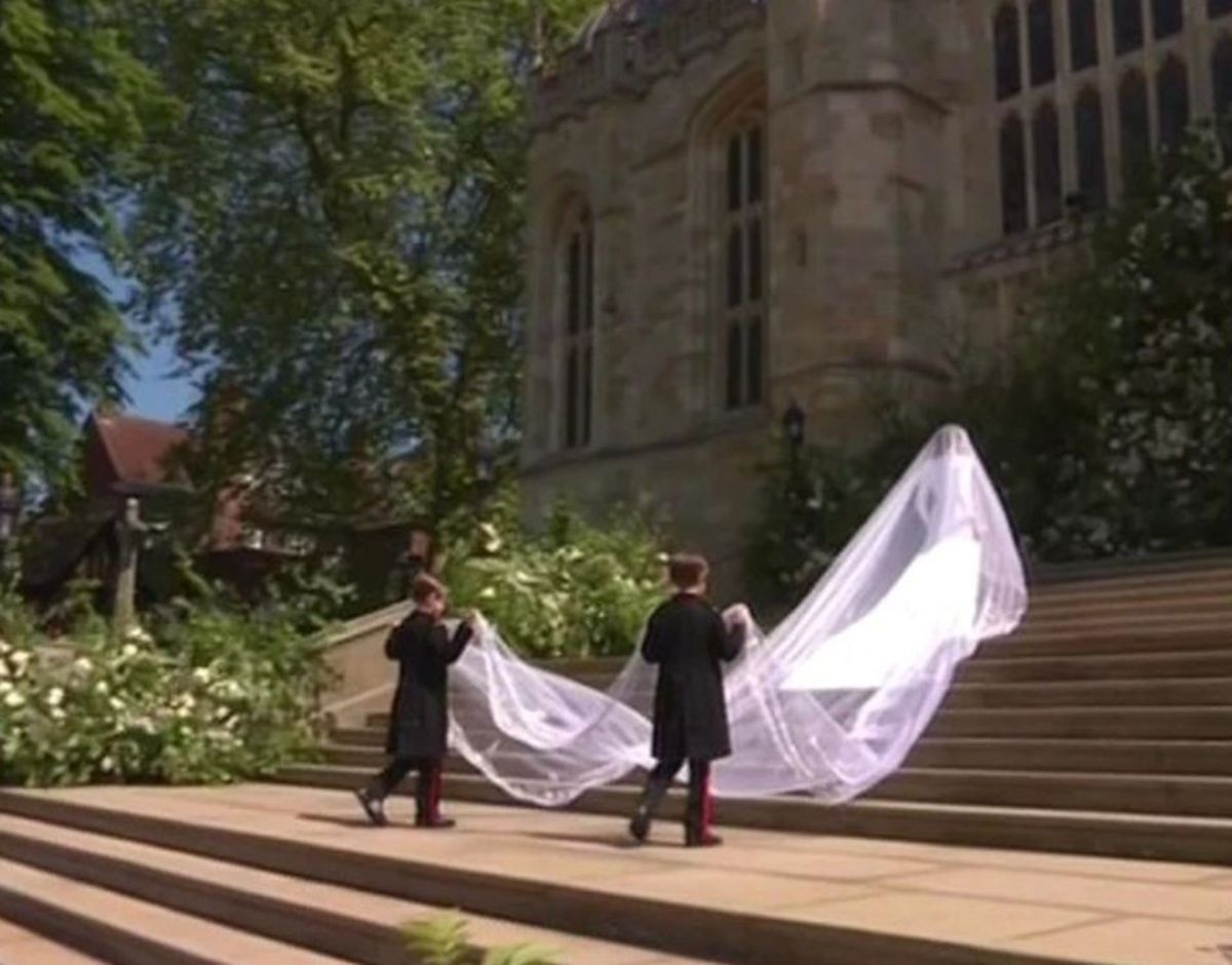 Meghan Markle u Givenchy vjenčanici