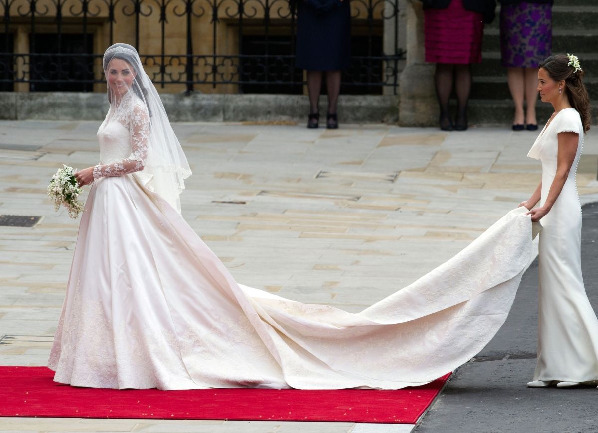 Catherine Middleton u haljini kuće Alexander McQueen