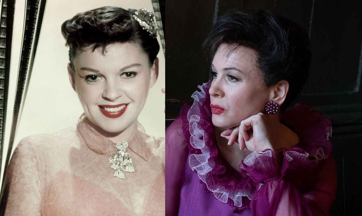 Judy Garland i Renée Zellweger kao Judy Garland