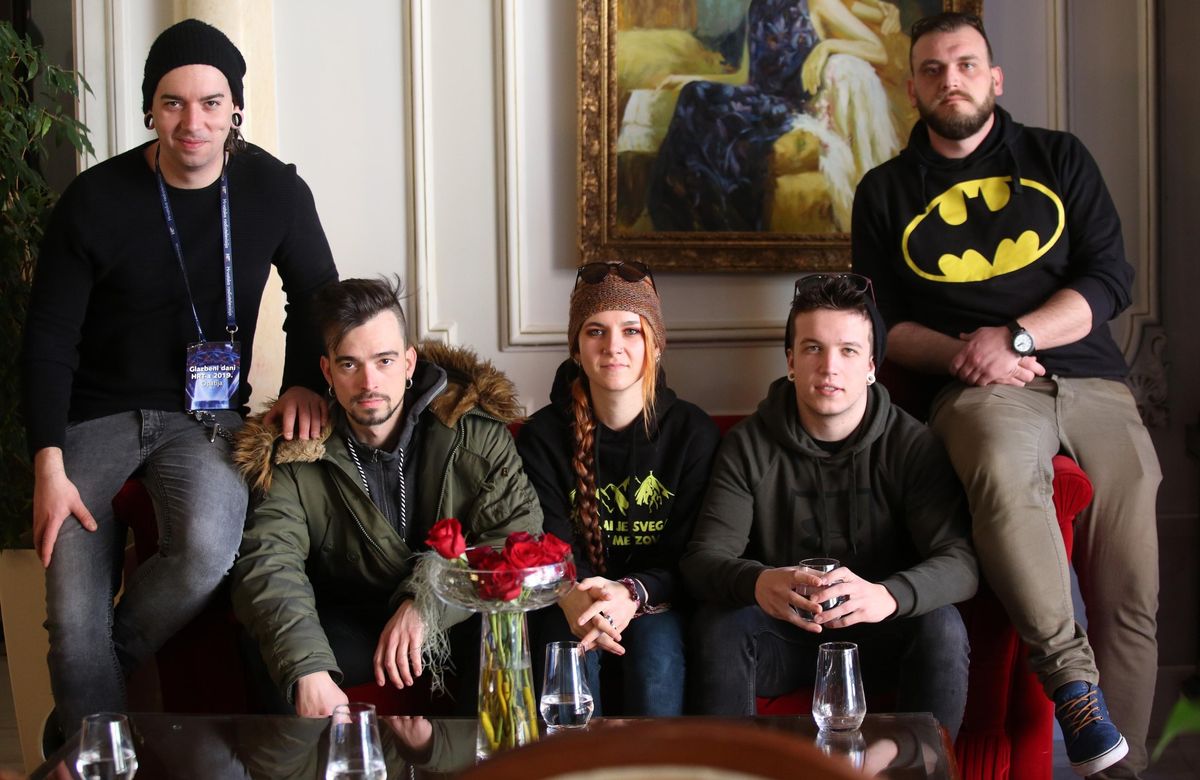 Baby Lasagna s grupom Manntra 2019.