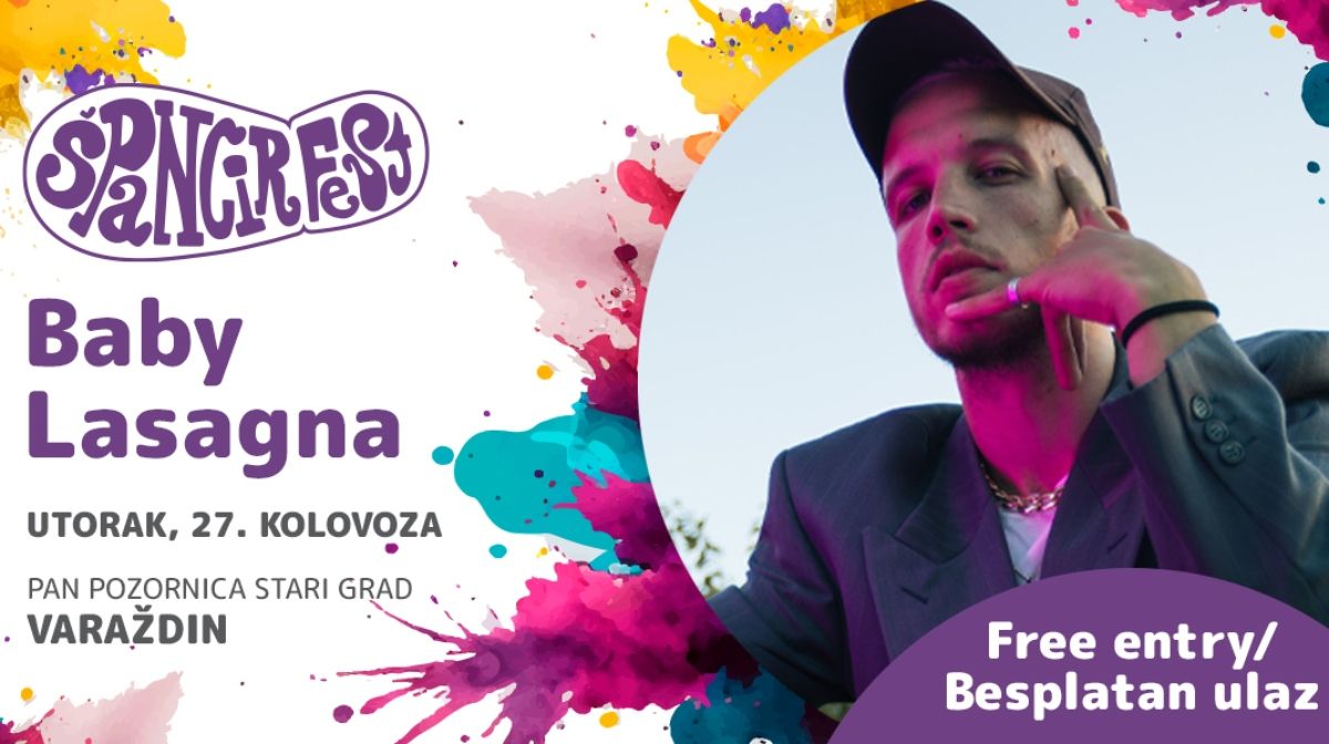 Baby Lasagna headliner je ovogodišnjeg Špancirfesta