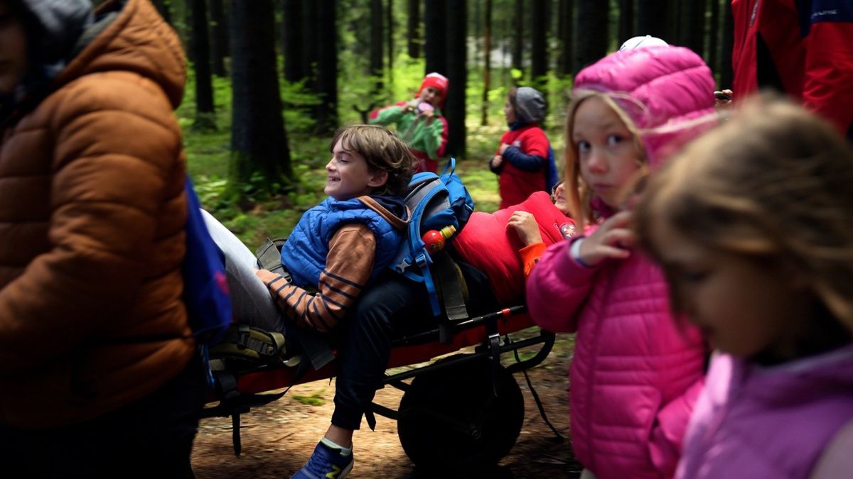 Mali heroji bili su oduševljenje akcijom s nosilima