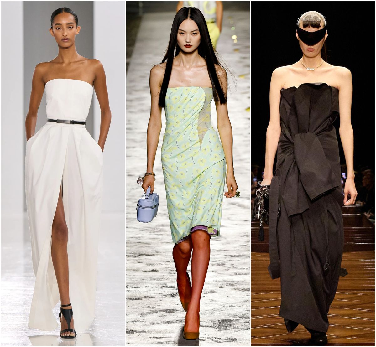 Haljine brendova Max Mara, Versace i Balenciaga u kolekcijama za proljeće/ljeto 2025.