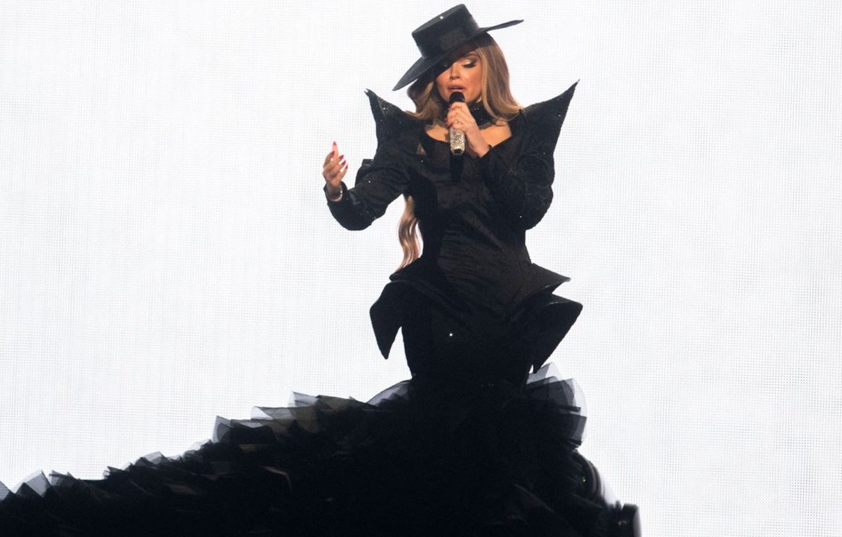 Predstavnica Španjolske Melody na generalnoj probi prvog polufinala Eurosonga 2025.