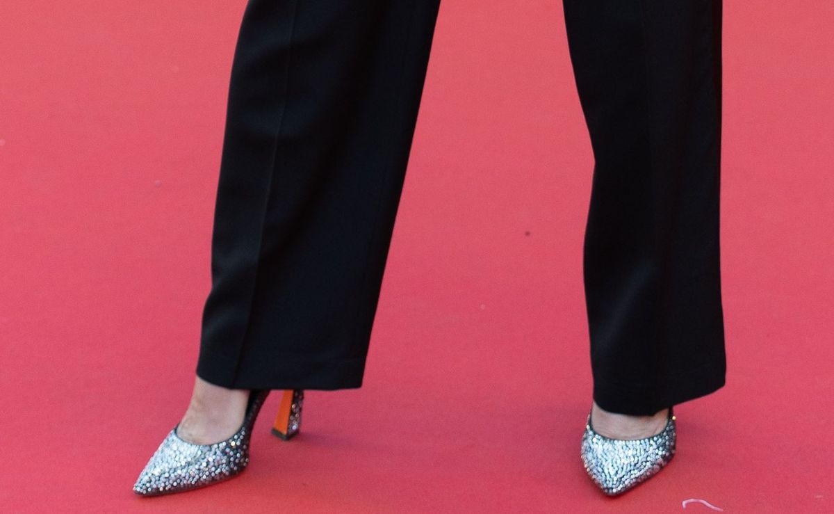 Glumica je nosila svjetlucave štikle