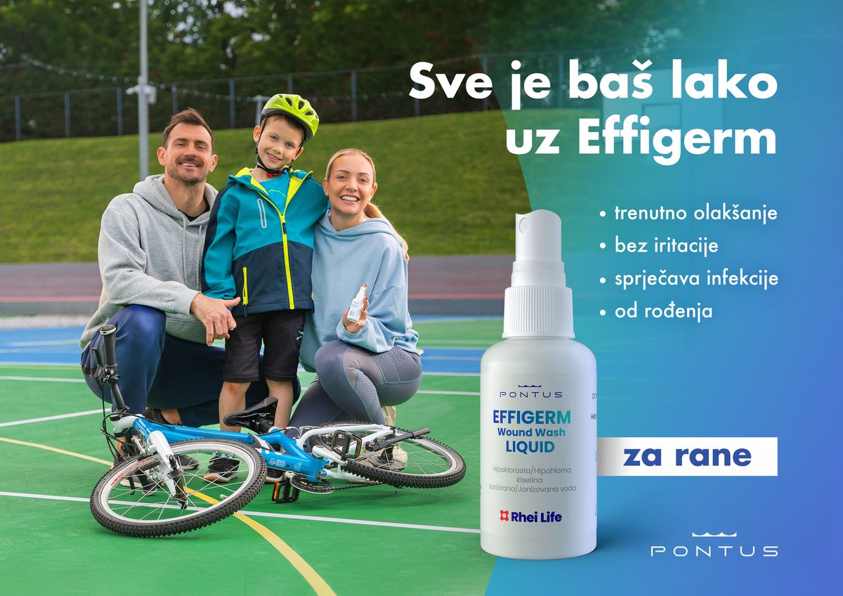 Neka u vašoj torbi uvijek bude Effigerm Wound Wash