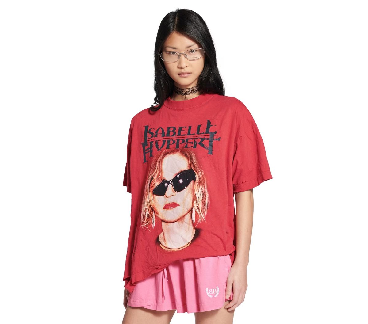 Balenciaga, majca s likom Isabelle Huppert, 695 eura