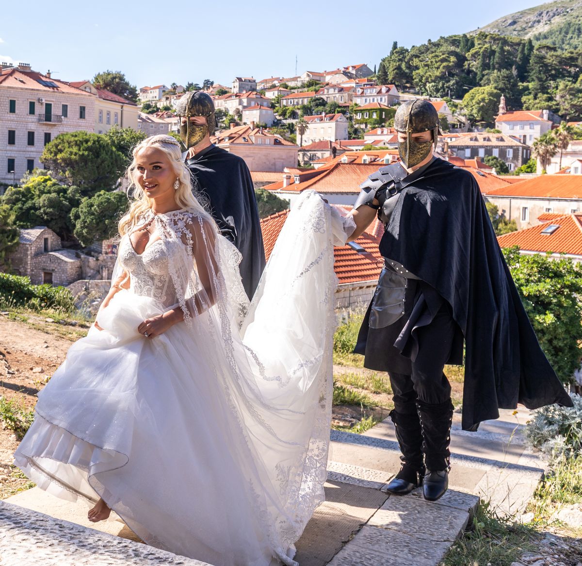 Vjenčanje nizozemskog MMA borca Alistaira Overeema i njegove zaručnice Sophie na Lovrijencu - 5