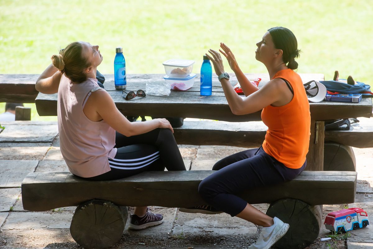 Prijateljice na Sljemenu