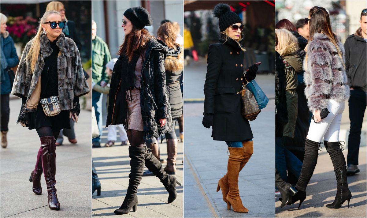 Čizme iznad koljena prošle zime bile su apsolutni hit na ulicama Zagreba