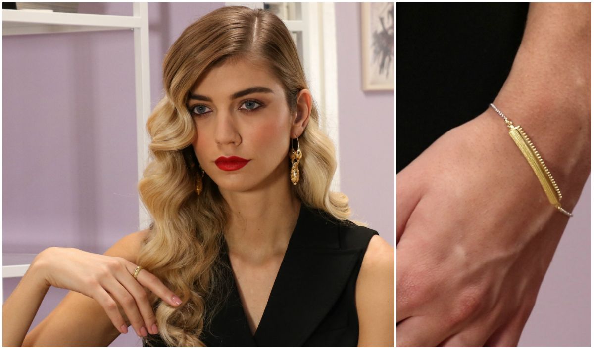 Nakit: Srebrni konavoski prsten, Zaks, 310 kn; Srebrne naušnice bribirske kneginje, Zaks, 2.180 kn; Srebrna konavoska narukvica, Zaks, 270 kn; Odjeća: The CORE