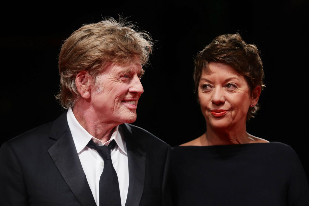 Robert Redford i Sibylle Szaggars