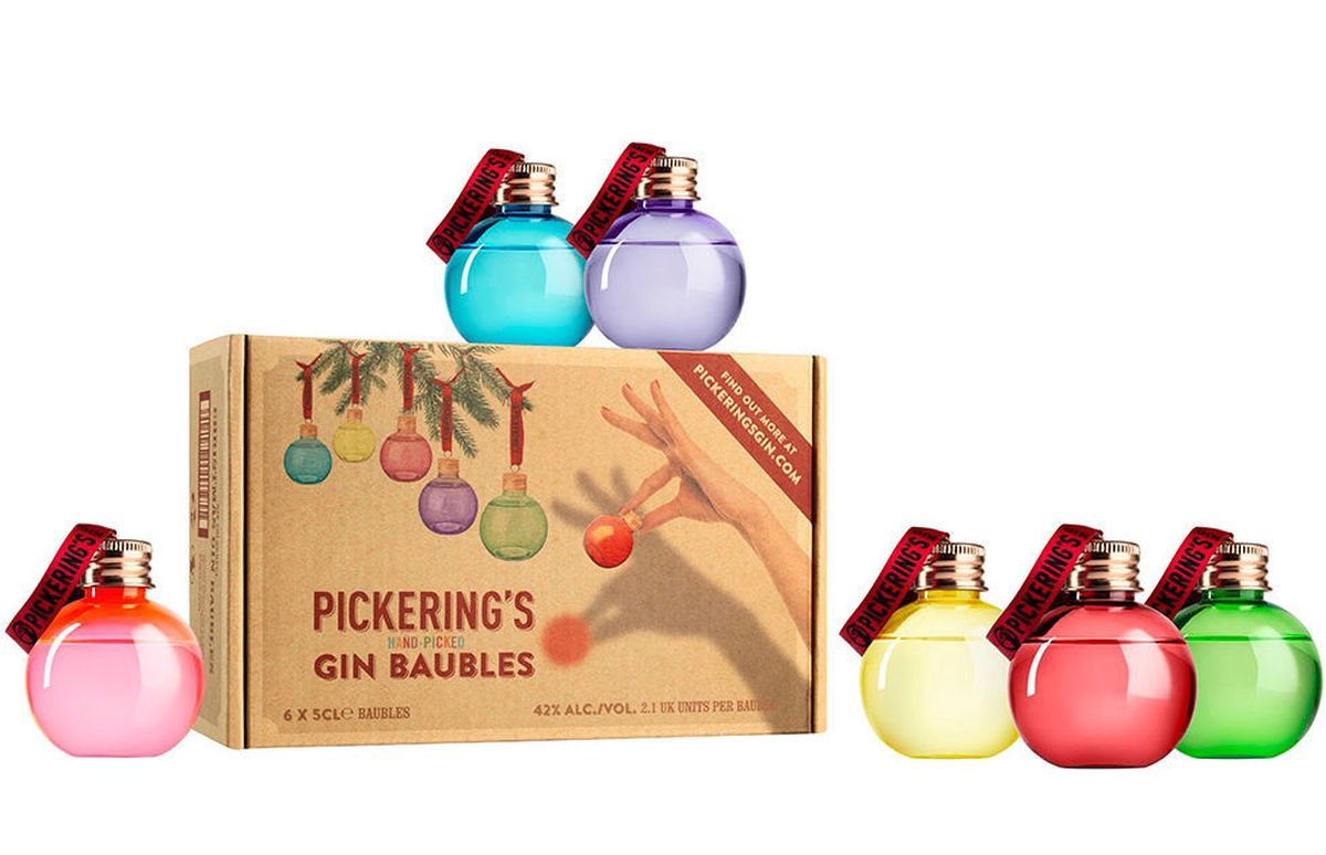 Božićni ukrasi s motivom džin-tonika - 1