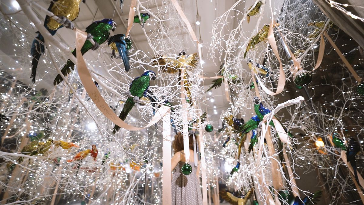 Saša Šekoranja i ove godine uredio je izlog svog cvjetnog atelijera u božićnom duhu - 11