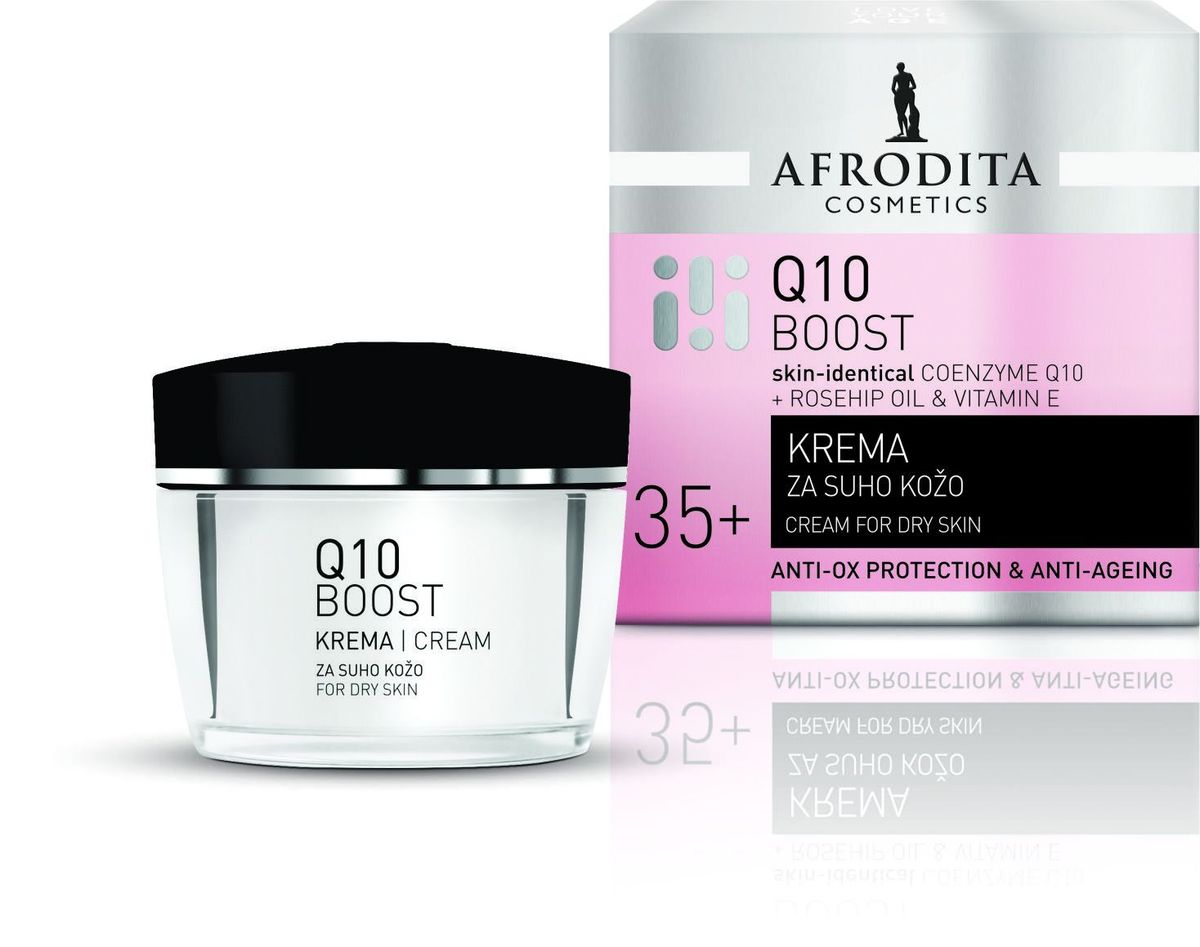 Afrodita Q10BOOST krema za suhu kožu
