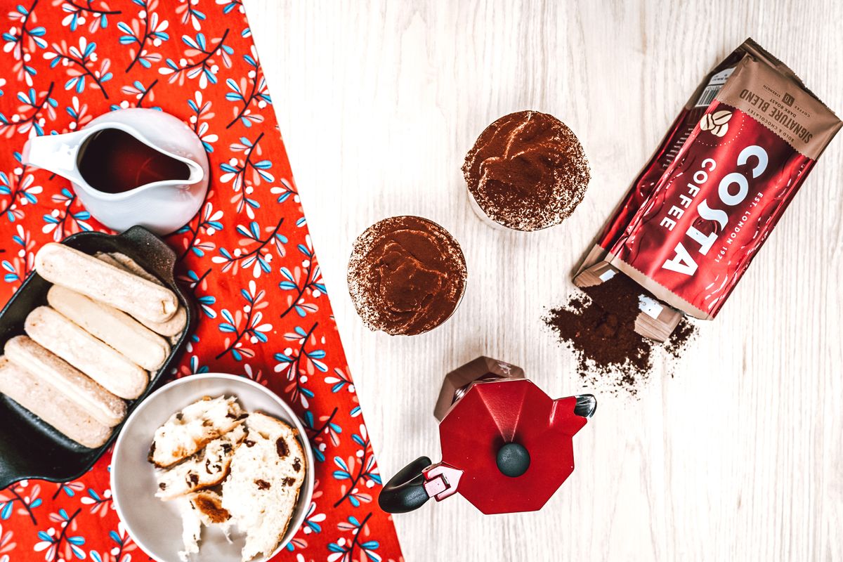 Zimski tiramisu s koricom naranče, panattoneom i Costa Coffee s čokoladnom aromom - 2