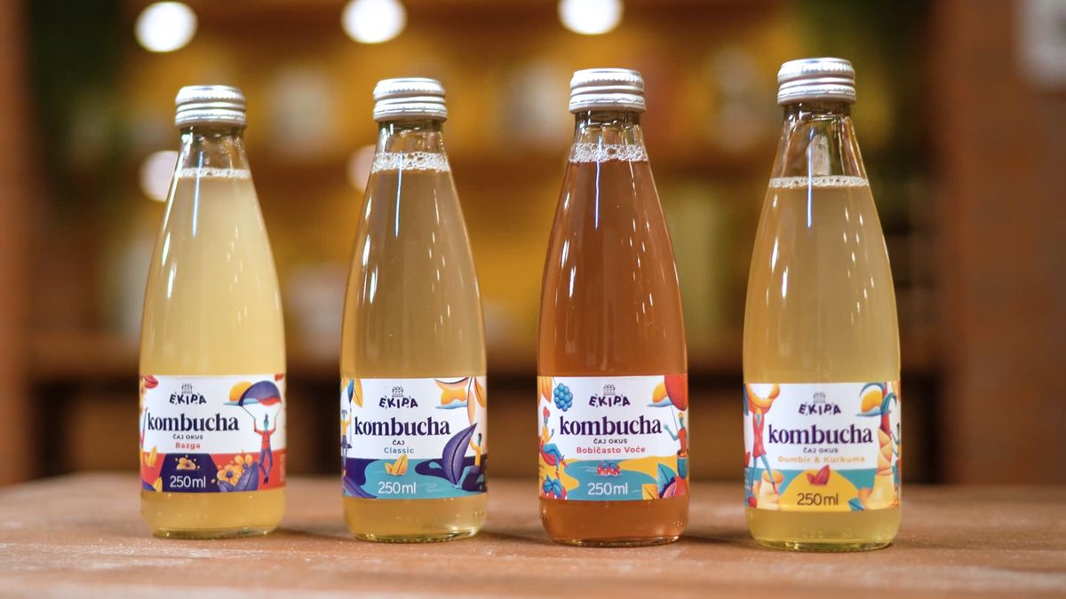 EKIPA Kombucha dolazi u četiri okusa