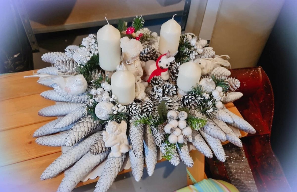 Anamarija Malenica iz Splita izrađuje prelijepe adventske aranžmane - 1