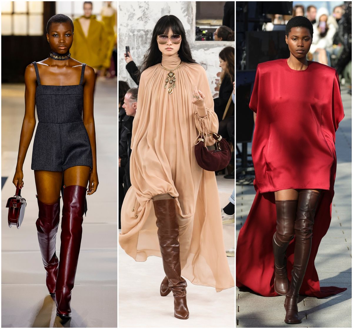 Visoke čizme u kolekcijama modnih kuća Gucci, Chloe i Stella McCartney za jesen/zimu 2024.