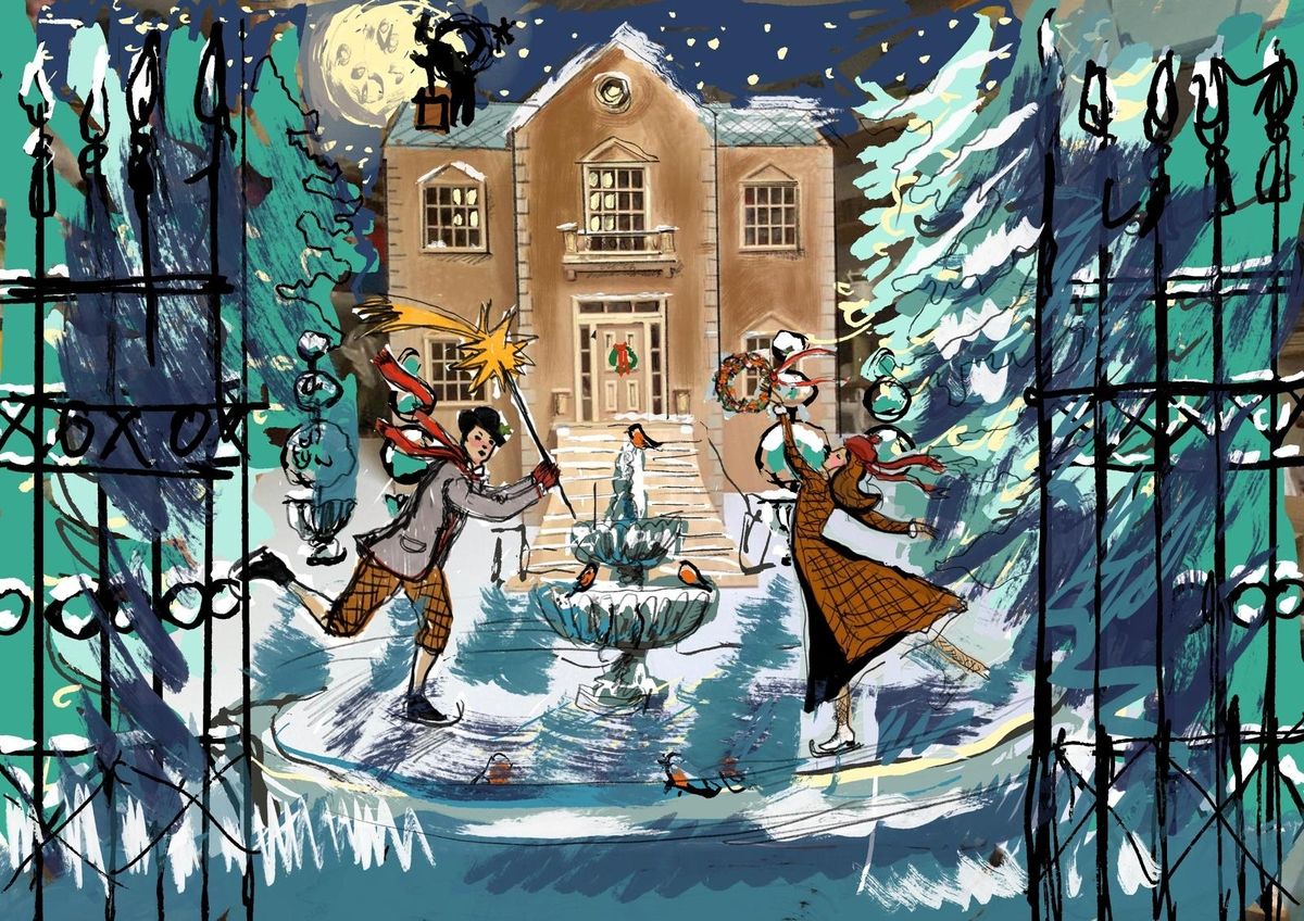 Božićni izlog Saše Šekoranje