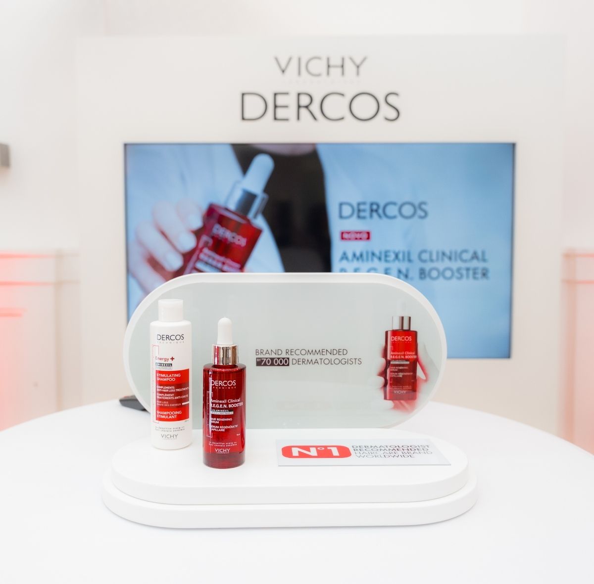 Predstavljen Vichy DERCOS Aminexil Clinical R. E. G. E. N. Booster