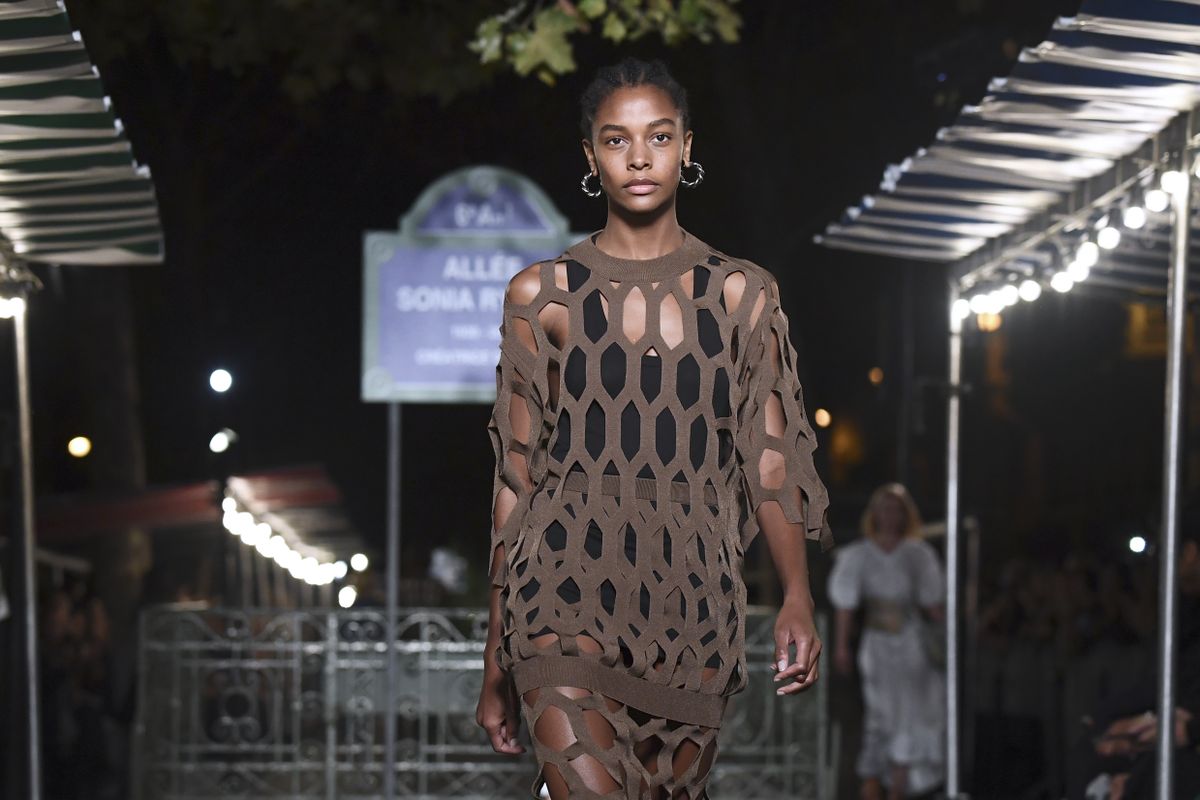 Sonia Rykiel - modna revija inspirirana tržnicom (Foto: AFP) - 2