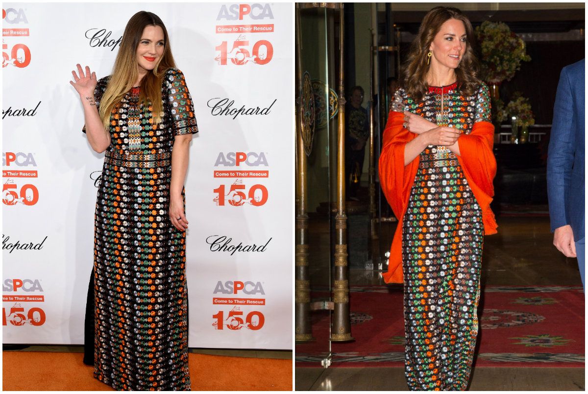 Drew Barrymore i Kate Middleton (Foto: Getty Images)