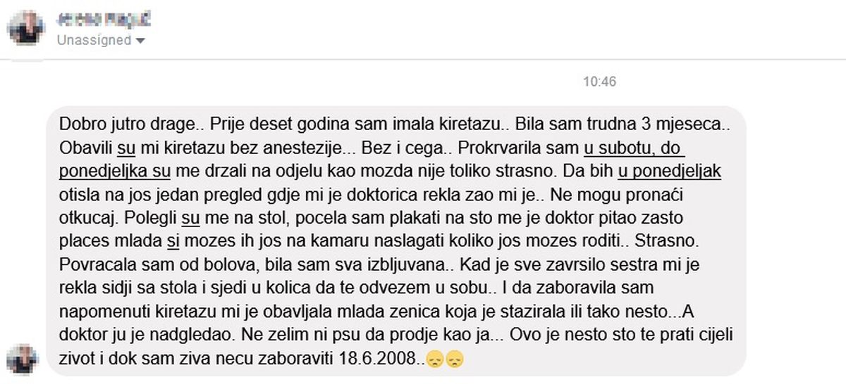 Iskustvo čitateljice portala Zadovoljna.hr s iskustvom kiretaže