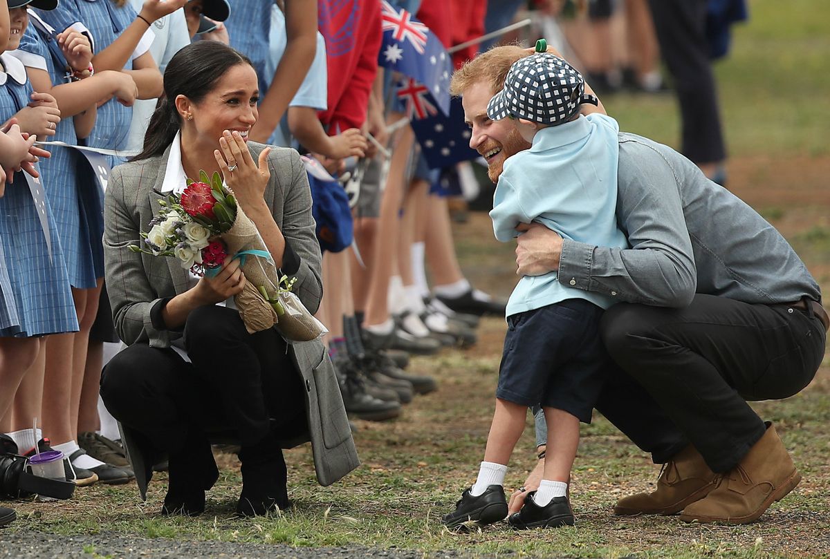 Razdragana vojvotkinja od Sussexa