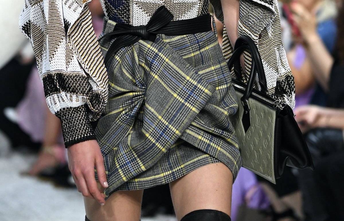 Modernizirana karirana suknja modne kuće Louis Vuitton