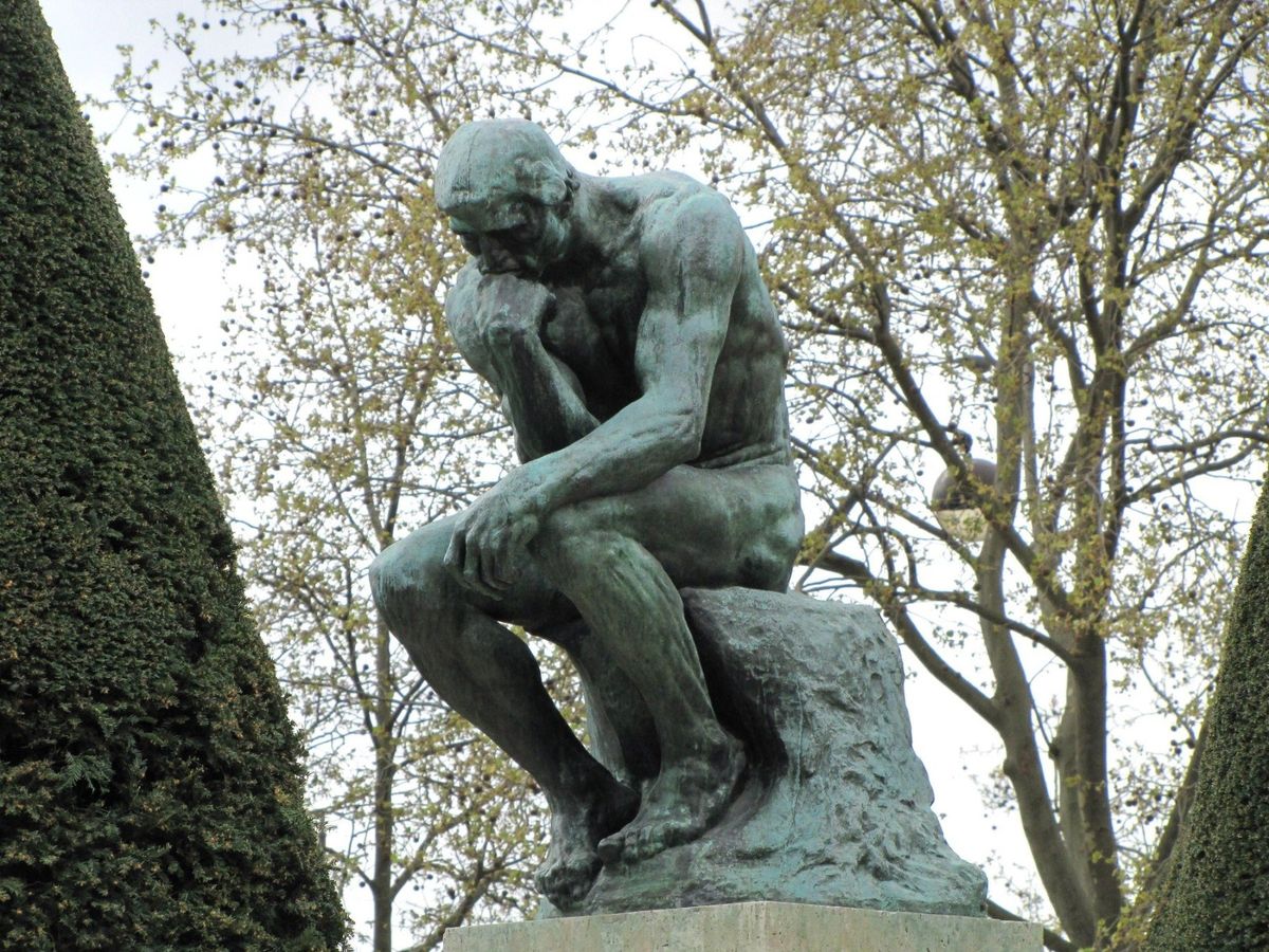 \'Mislilac\' Auguste Rodina