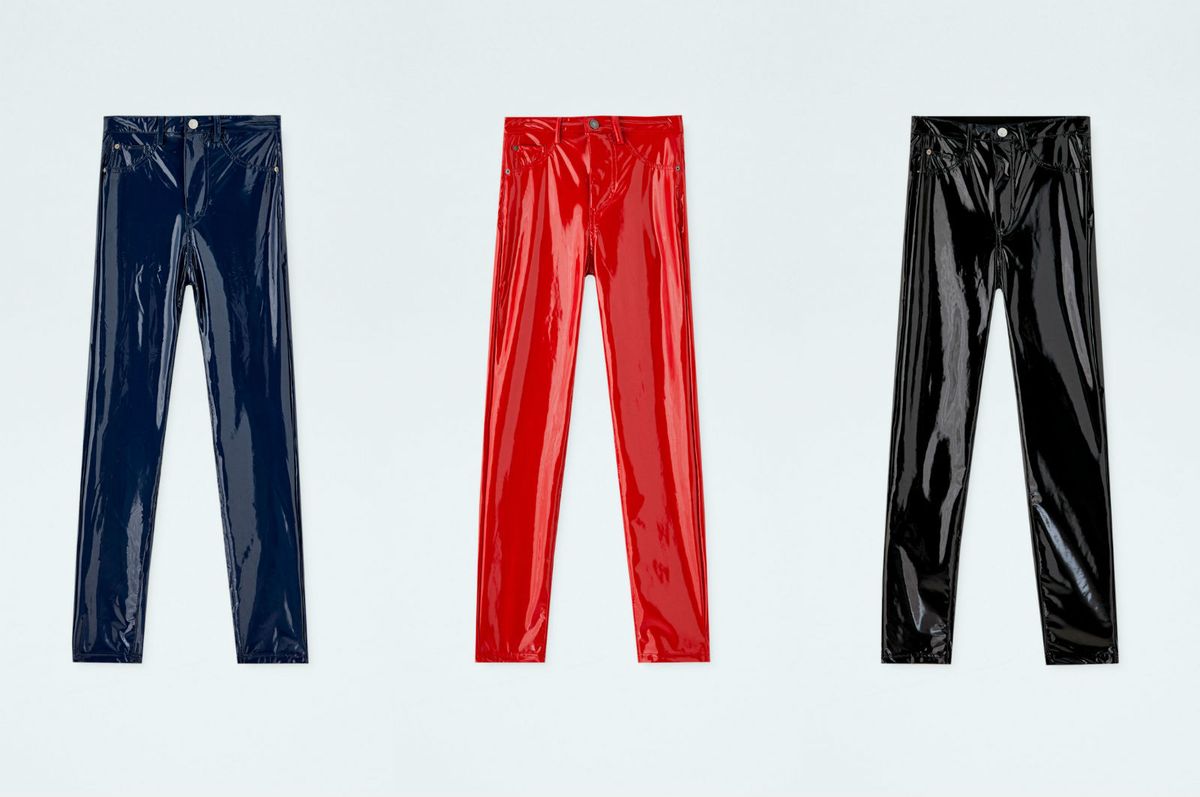 Pull&Bear hlače od vinila