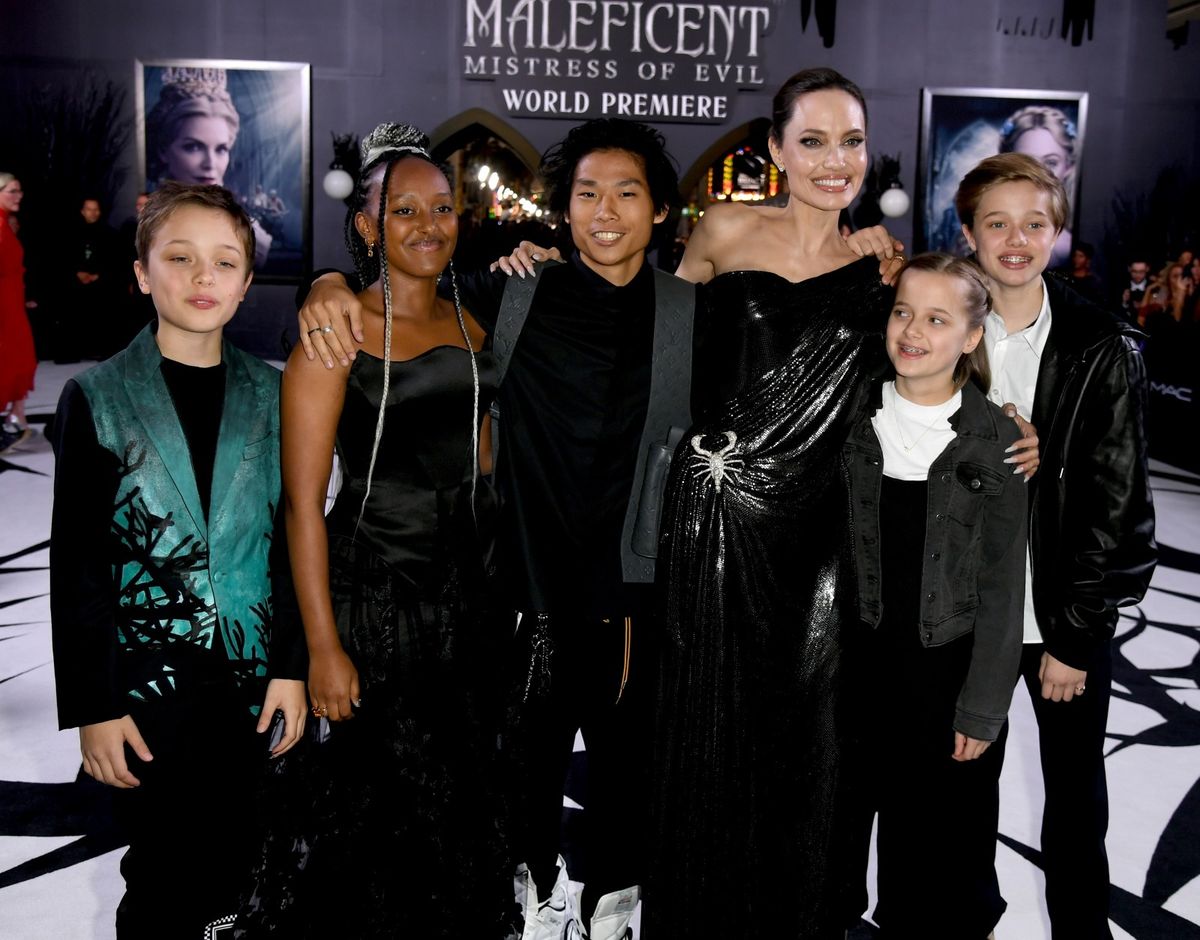 Angelina Jolie s djecom na premijeri filma \'Gospodarica zla 2\' - 2