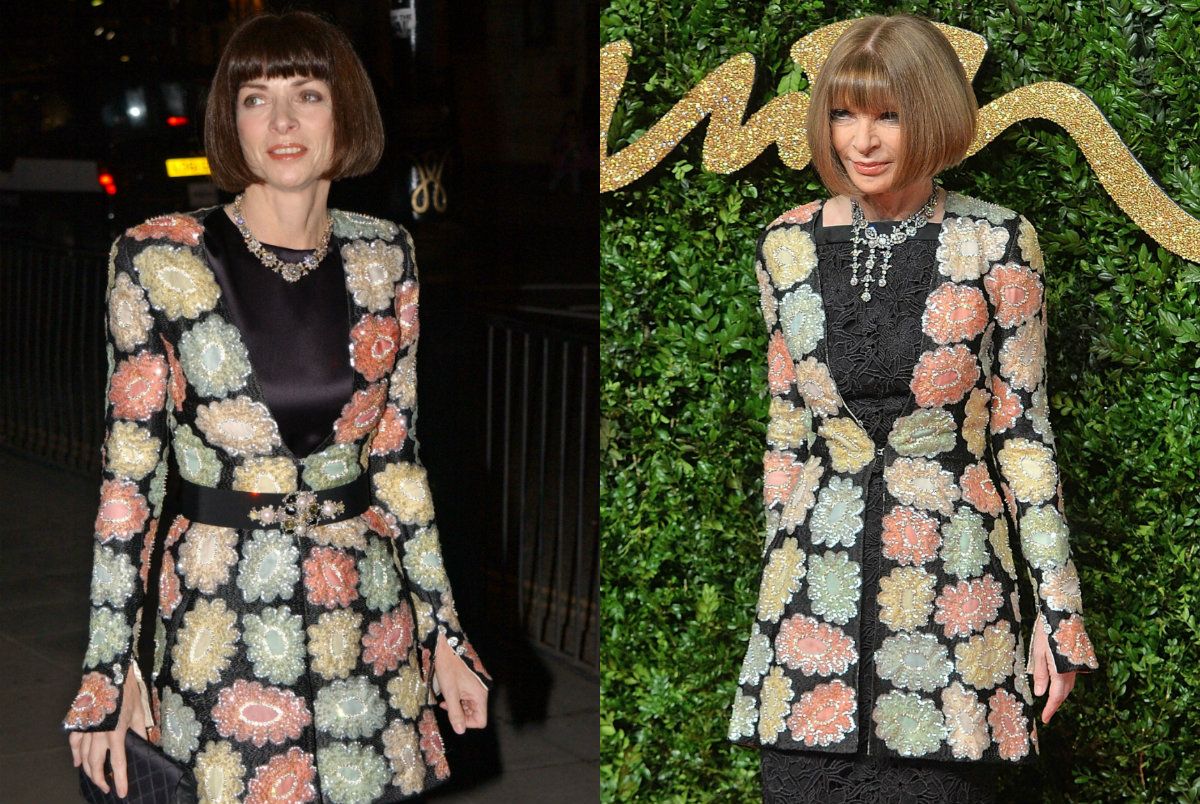 Anna Wintour 2002. i 2015. godine