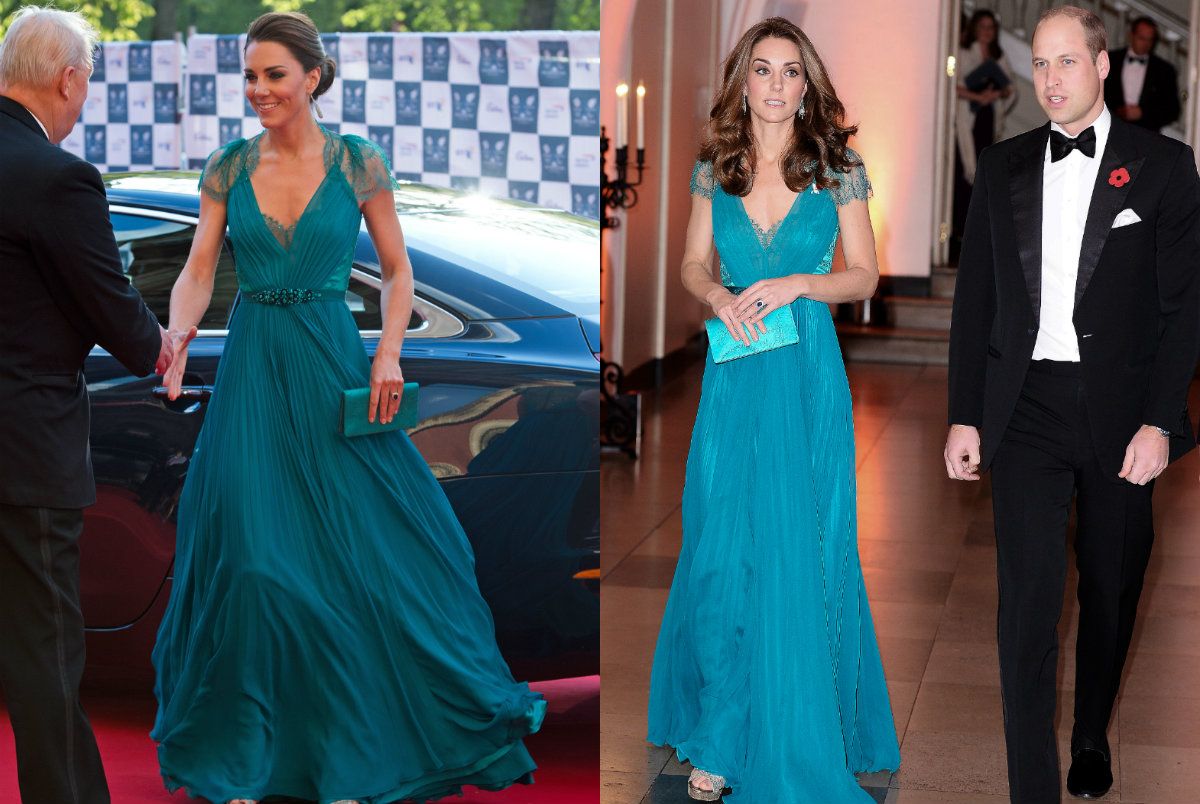 Catherine Middleton 2002. i 2018. godine