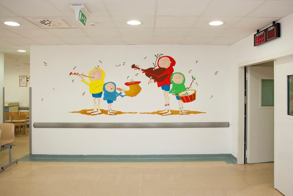 Ida Jakovljević - Šumski orkestar (Bolnica Rebro, čekaonica ambulante za dječju kirurgiju)