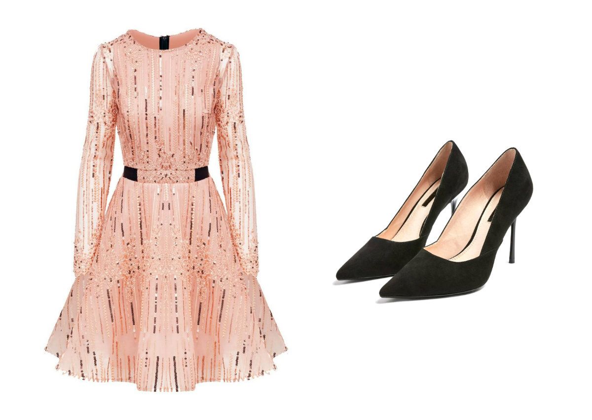 Haljina Ivan Alduk (2850 kuna), štikle Topshop (200 kuna)