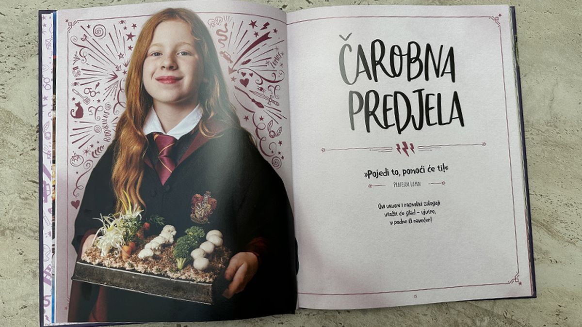 Kuharica sadržava recepte za 12 predjela, 16 glavnih jela, 10 slastica i pet napitaka - 1