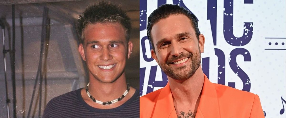 Luka Nižetić kao debitant na Melodijama Jadrana 2001. i 2023. godine